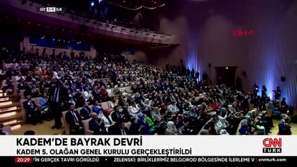 KADEM'de bayrak devri