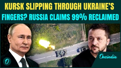 Kursk War BREAKING| Putin Claims 99.5% Of Kursk Back In Russian Hands | Big Loss for Zelensky?
