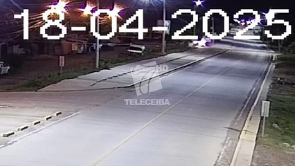 Sale a la luz video del accidente donde murió futbolista en La Ceiba