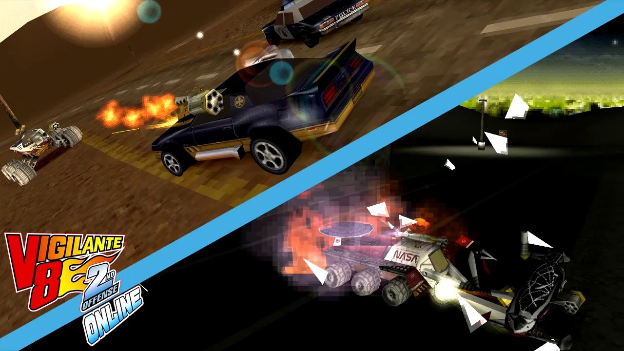 Vigilante 8 - 2nd Offense Online - Multiplayer #89 - 7-3 Players