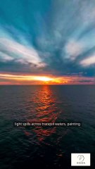 🌅 Sunset at America’s Most Peaceful Spot — You Won’t Believe This View!