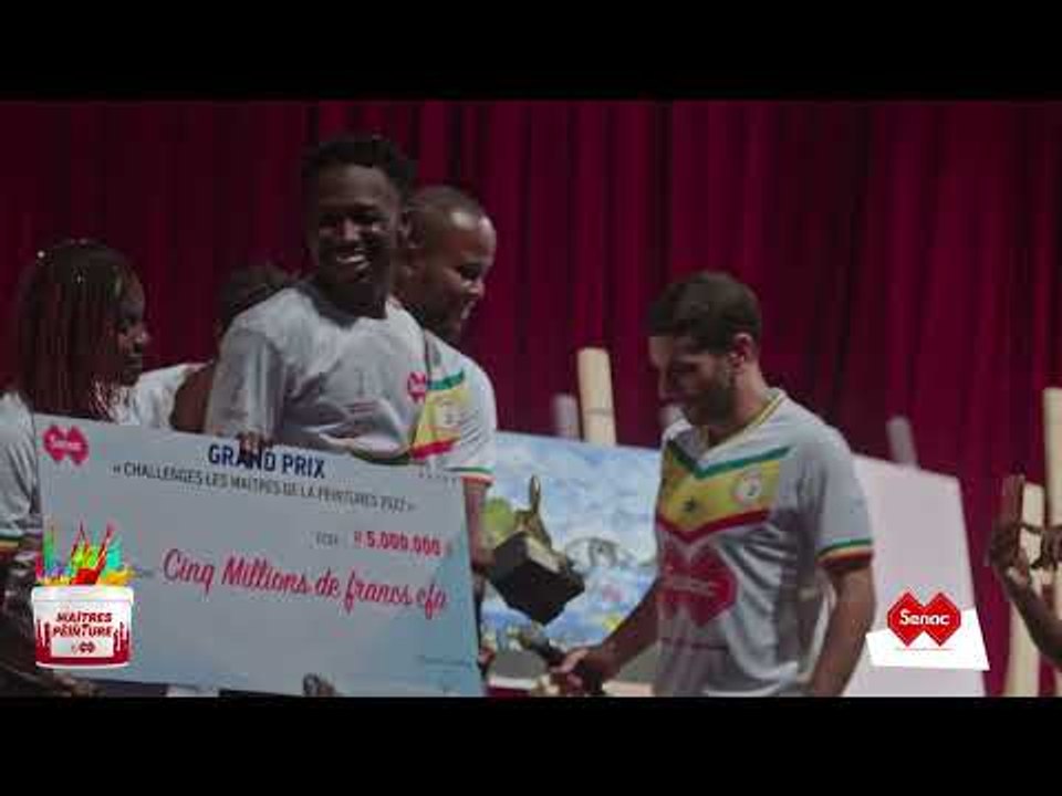 5.000.000 Fcfa: Voici le vainqueur - Les maîtres peintres avec Senac Peinture Sénégal - La finale