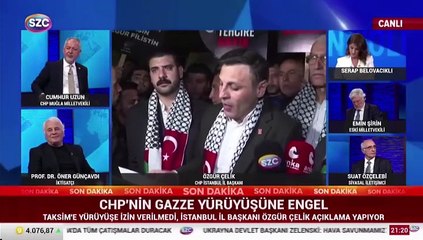 CHP İstanbul İl Başkanı Özgür Çelik: Kim dur diyecek...