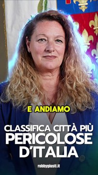 Robby Giusti - Classifica 2025 delle città più pericolose d'Italia (19.04.25)