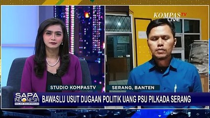 Usut Dugaan Politik Uang PSU Pilkada Serang, Bawaslu Masih Periksa 12 Orang yang Ditangkap