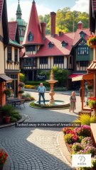You Won’t Believe This Fairytale Town Exists in America! 🏰✨