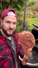 🤩 Let's cook a GIANT TOMAHAWK 🥩 ➡️ EAT😍 or PASS🤮 ⁉️
