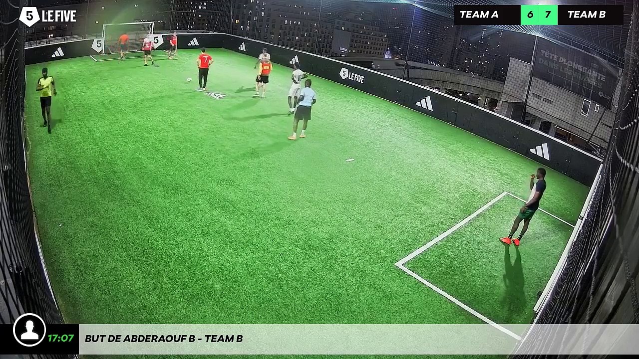 But de Abderaouf B - Team B