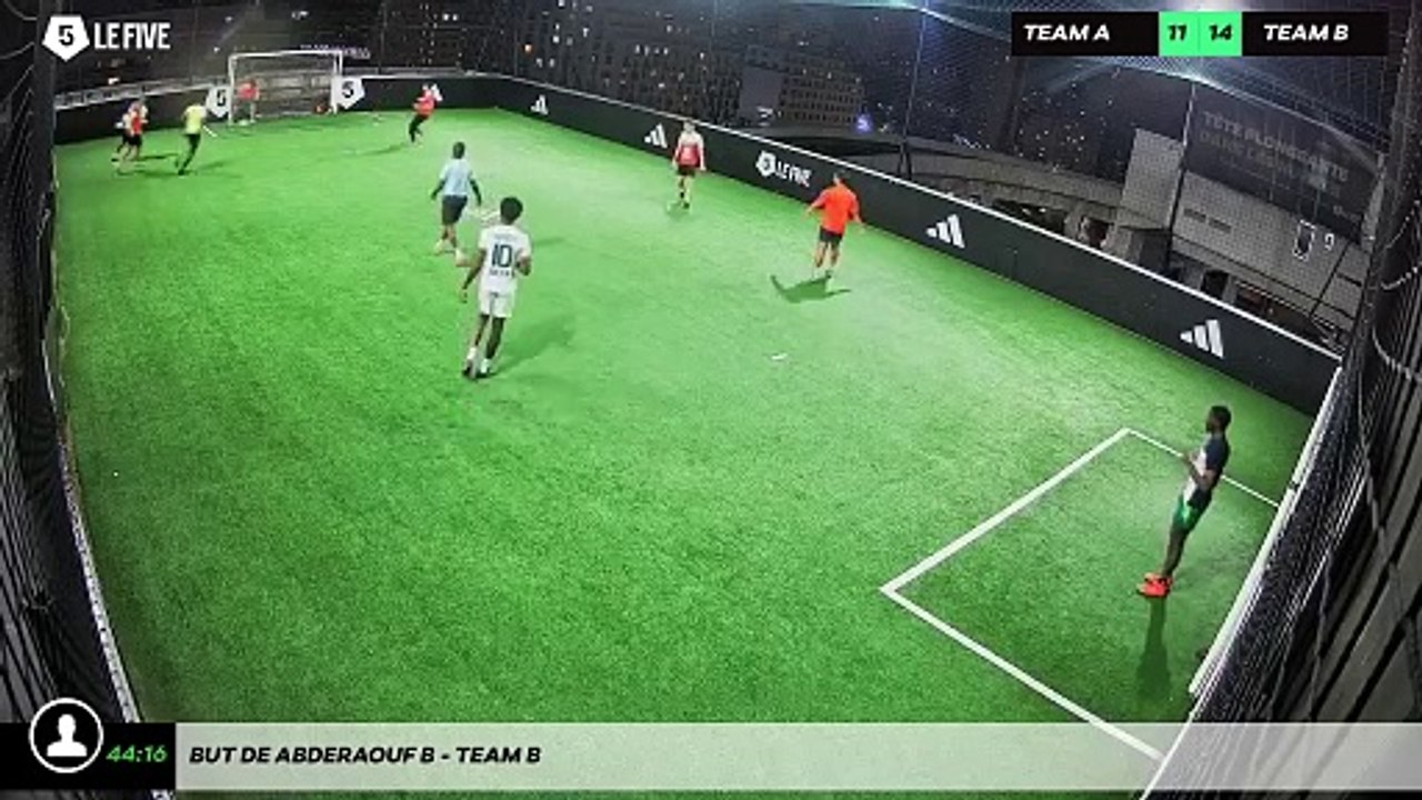 But de Abderaouf B - Team B