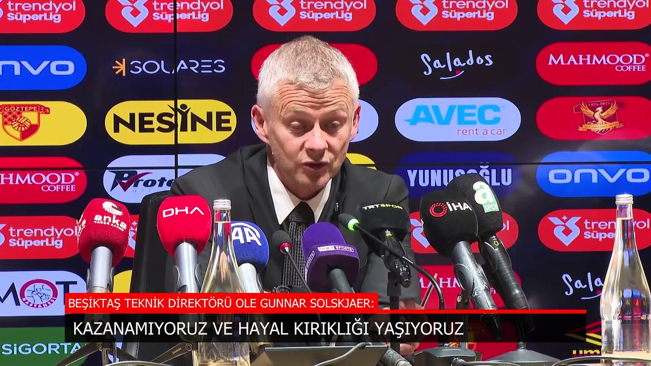 Beşiktaş'ta Solskjaer'den transfer açıklaması: Önümüzdeki 6 maç belirleyici olacak