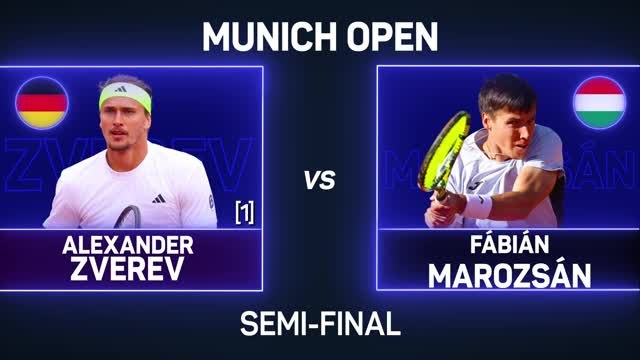 Zverev sets up birthday final in Munich