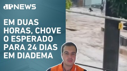 Chuva provoca transtornos para a Grande SP; representante da Defesa Civil comenta