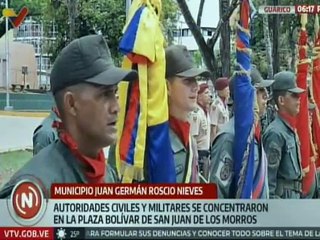 Guárico | Autoridades civiles y militares conmemoran los 215 años de la Declaración de la Independencia