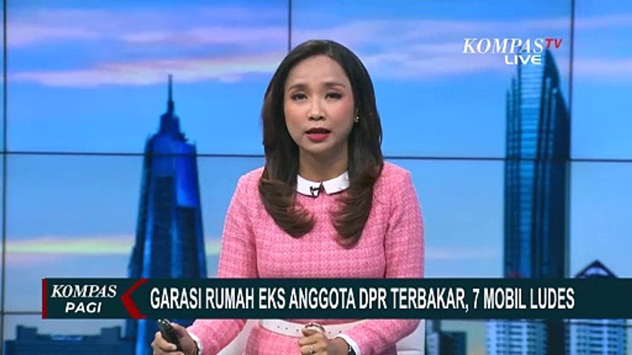 Garasi Rumah Eks Anggota DPR di Surabaya Terbakar, 7 Mobil Ludes