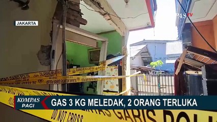 Ledakan Tabung Elpiji 3 Kg di Cilincing, 2 Orang Terluka