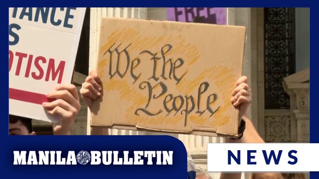 Anti-Trump protesters rally in New York, Washington and elsewhere across the country