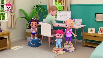 💻 Bora and Brody Go to WorkㅣBebefinn Playtime | Musical Stories | Bebefinn Official | Fun and Educational Videos
