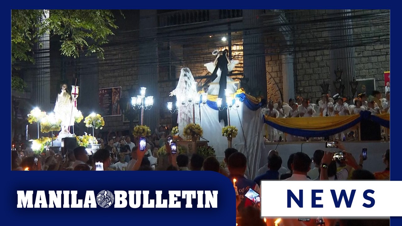 Catholics join 'Salubong' procession on Easter Sunday in Quezon City