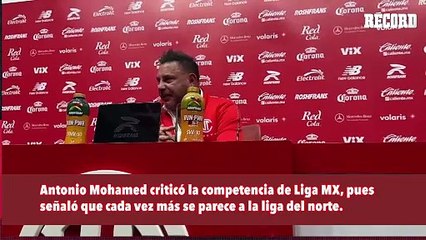 Antonio Mohamed reconoce a Cruz Azul y América como candidatos al título