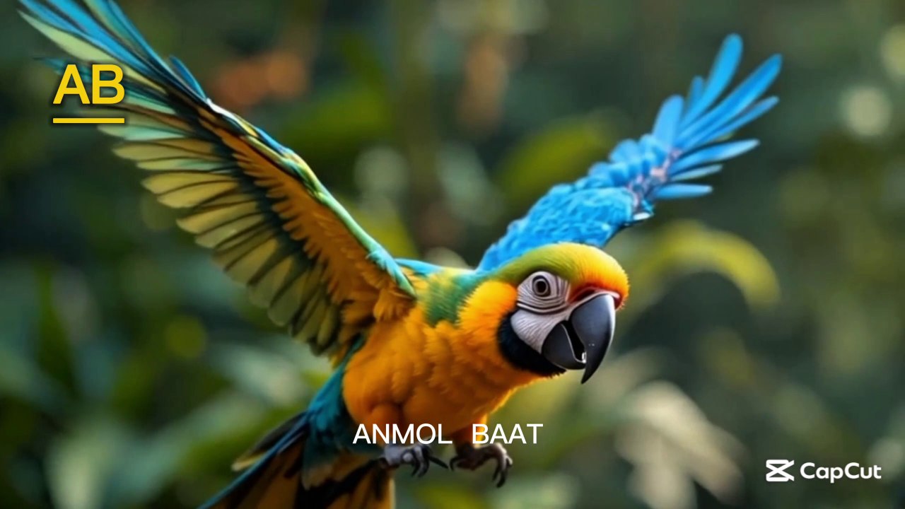 When parrot arrived in jungle 😱 Why parrot not found in jungle Real story of parrot 🦜