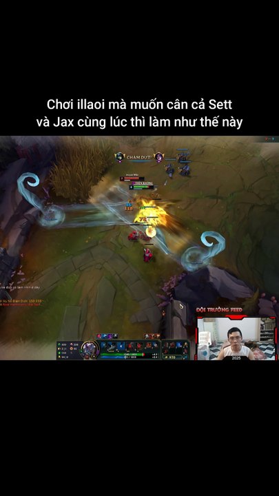 Chơi illaoi mà muốn cân cả Sett và Jax cùng lúc thì làm như thế này #illaoi #sett #lienminhhuyenthoai #leagueoflegends