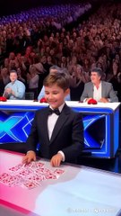 Ai baby Card trickly at american talent show  👌🏻