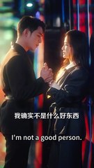 He pins her at the door to stop her wedding, then ends up on his knees, eyes red with desperation.