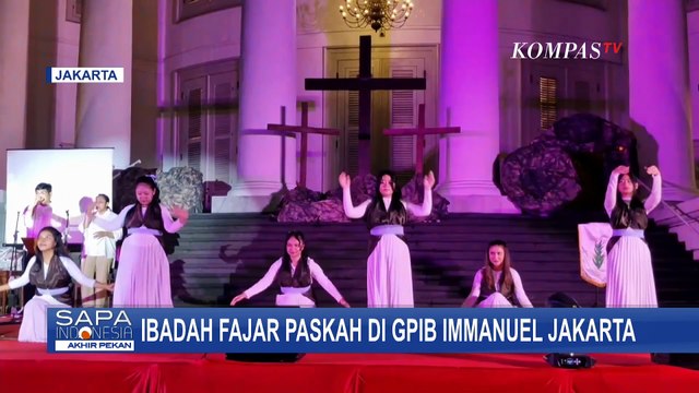 [FULL] Hari Paskah, Begini Suasana Ibadah di GPIB Immanuel Jakarta dan Misa di Makassar