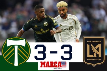 Los Ángeles lo empata en el agregado I Portland 3-3 LAFC I Resumen y goles I MLS