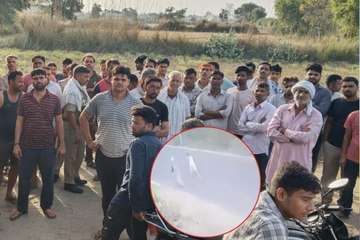 राजस्थान के भरतपुर में तेज रफ्तार कार ने पति-पत्नी को उड़ाया