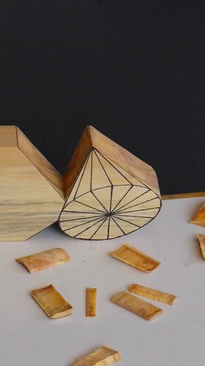 wooden diamond
