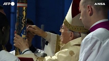 Vaticano, la Veglia pasquale nella Basilica di San Pietro