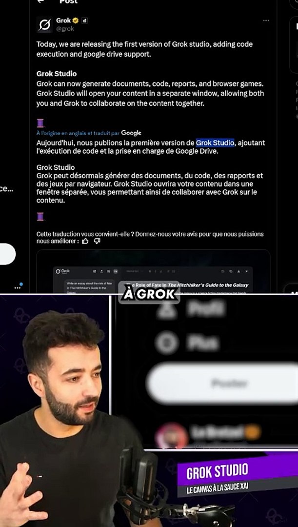 GROK RATTRAPE CHATGPT !! 🧠 #grok #xai #actusia #grok3 #elonmusk #chatbot #chatgpt