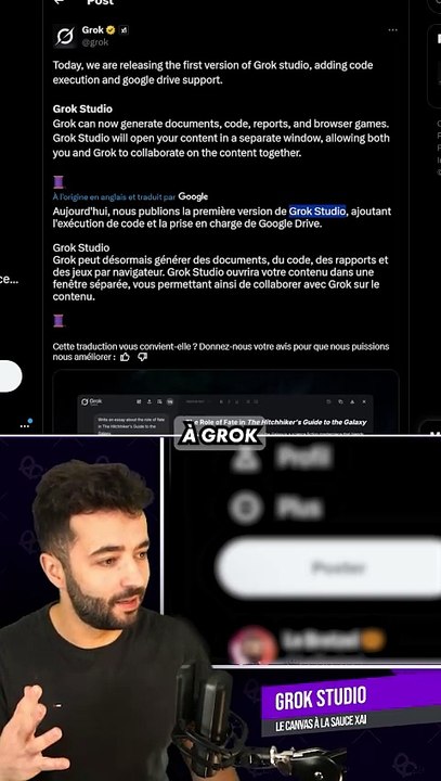 GROK RATTRAPE CHATGPT !! 🧠 #grok #xai #actusia #grok3 #elonmusk #chatbot #chatgpt