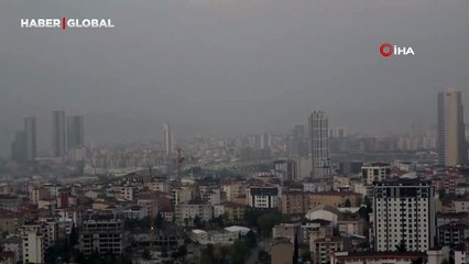 Anadolu Yakası'nın alçak kesimlerinde kirli hava