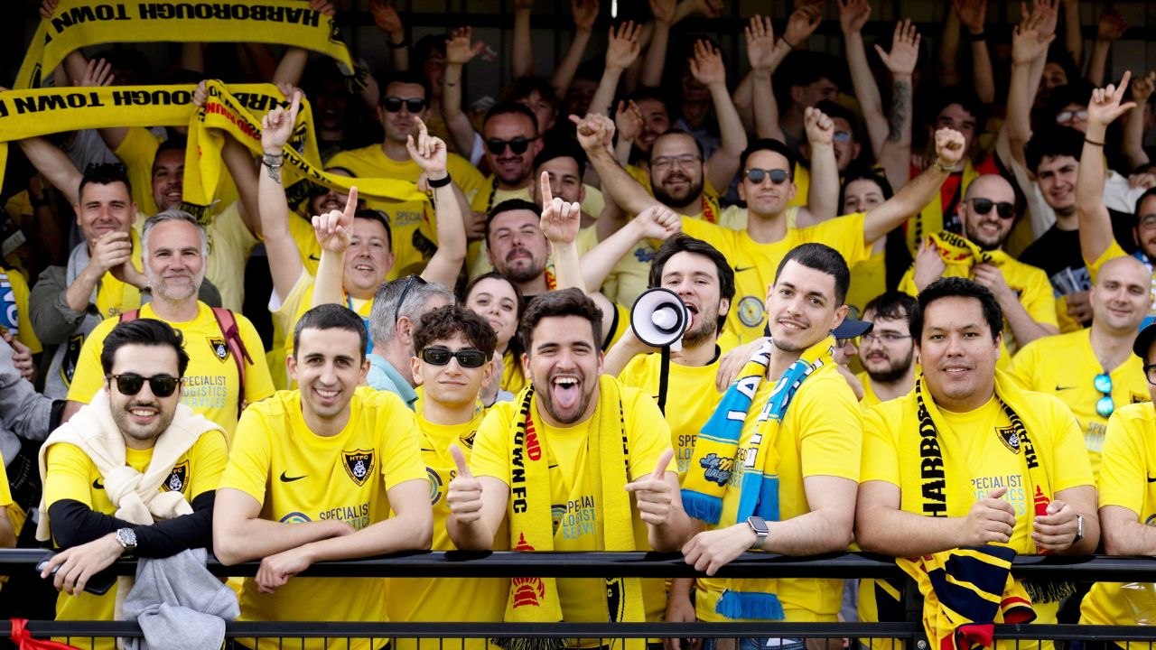 More than 100 Spanish fans turn up to support non-league English football team