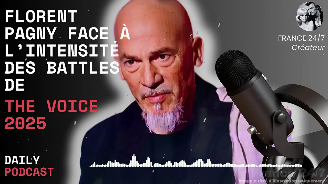 Florent Pagny face à l’intensité des battles de The Voice 2025
