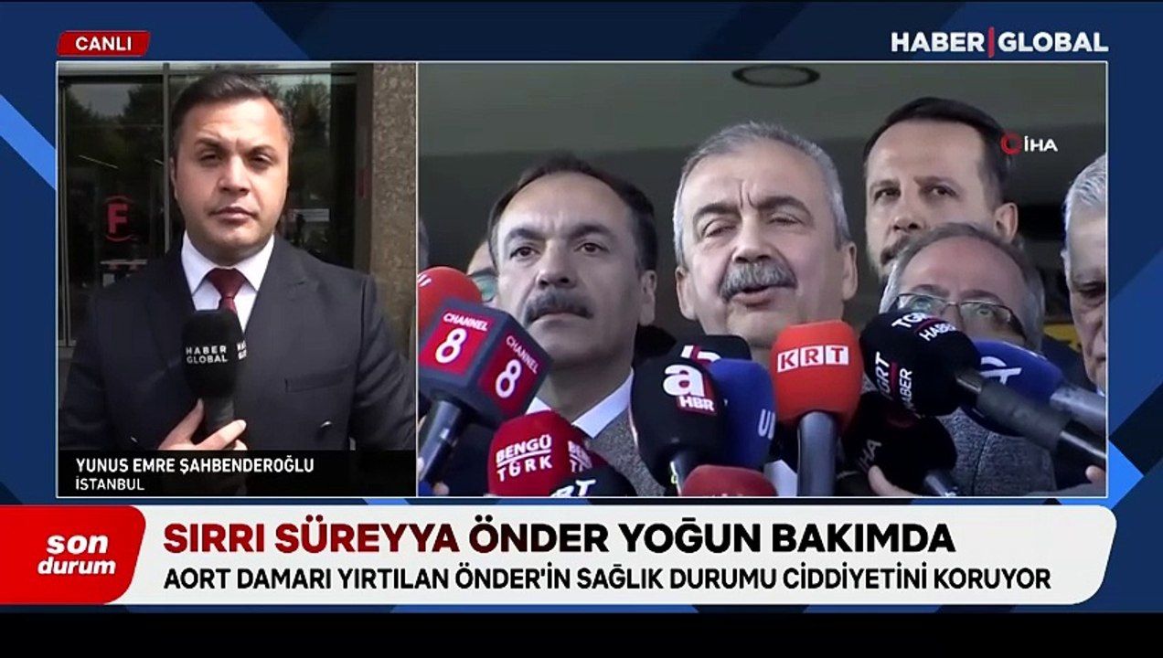 5 gündür yoğun bakımda: Sırrı Süreyya Önder'in sağlık durumu ciddiyetini koruyor