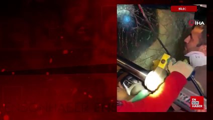 Bilecik’te öğrenci taşıyan otobüse arkadan tır çarptı