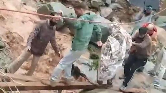 Chenab Flood Chaos! Dharamkund Village Submerged After Heavy Rains