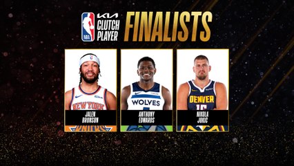 Best plays from the Kia NBA Clutch Player Finalists this season