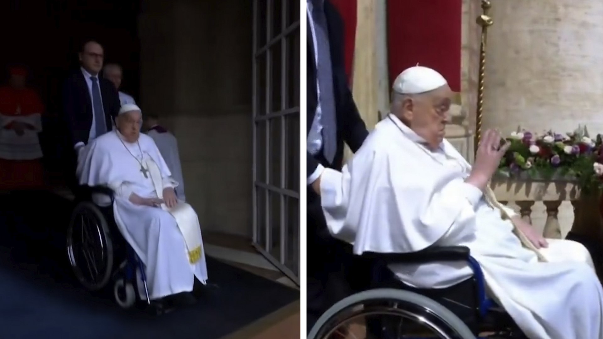Papa Francisco: estas son las últimas imágenes del pontífice en Roma ...