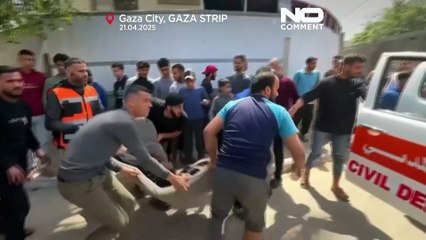 حمله هوایی مرگبار اسرائیل به اردوگاه آوارگان فلسطینی در مرکز شهر غزه