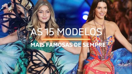 As 15 modelos mais famosas de sempre