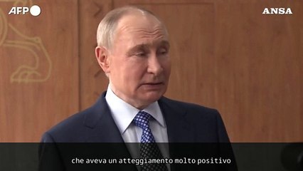 Morte Papa Francesco, Putin: "Ha avuto un atteggiamento favorevole nei confronti della Russia"