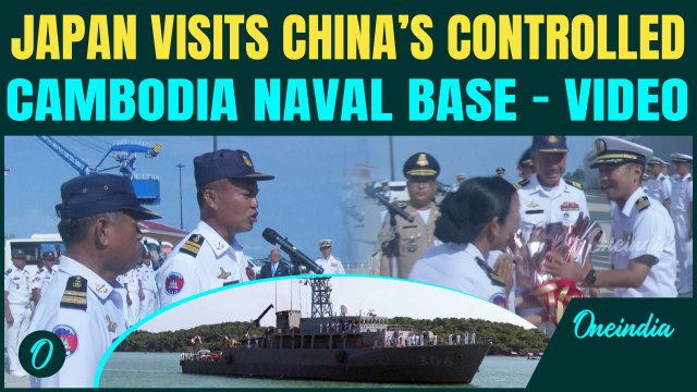 Japan Makes Historic Port Call at China-Controlled Cambodia Naval Base | America Raises Alarms