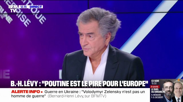 Trêve en Ukraine: Une mascarade destinée probablement au public américain , estime Bernard-Henri Lévy
