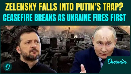 Putin's Russia-Ukraine Easter Ceasefire Crumbles Within Hours? Zelensky Breaks Truce, Blames Russia?