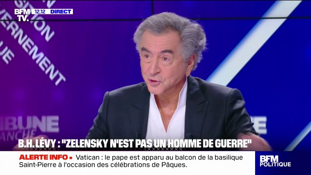 Guerre en Ukraine: S'il a un souhait, c'est la destruction de l'Ukraine , estime Bernard-Henri Lévy à propos de Vladimir Poutine