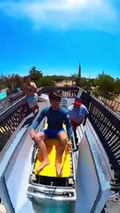 Aqua Skoot style water slide at Wild Water Adventure Park_ _shorts(360P)